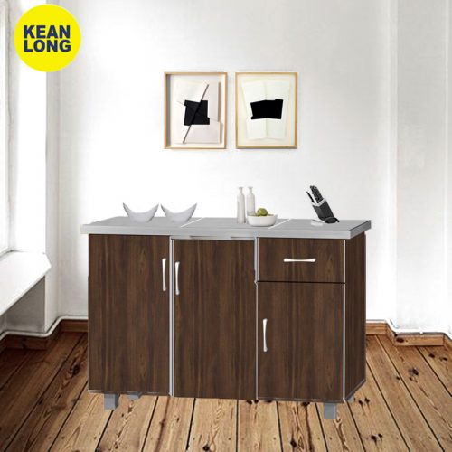 almari dapur rendah