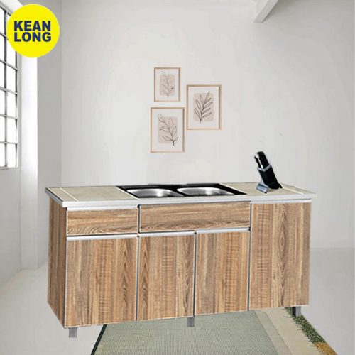 almari dapur sinki