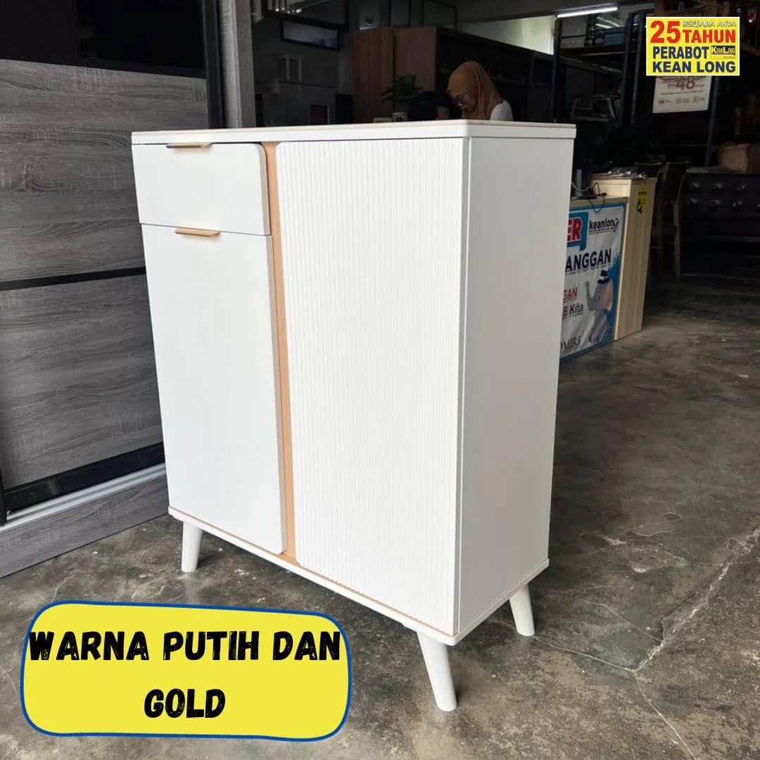 Almari kasut 2 pintu 4